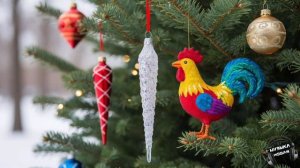 Ёлочные игрушки 🎵 Песня