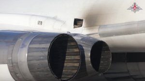 Cтратегические ракетоносцы Ту-160 выполнили плановый полет в воздушном пространстве над нейтральн...