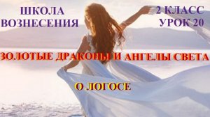 Золотые Драконы и Ангелы Света о Логосе 03.11.2025г 2 класс (20 Послание)