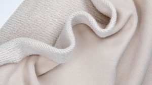 Футер 3-х нитка с микроначесом велюр эффект. Пломбир