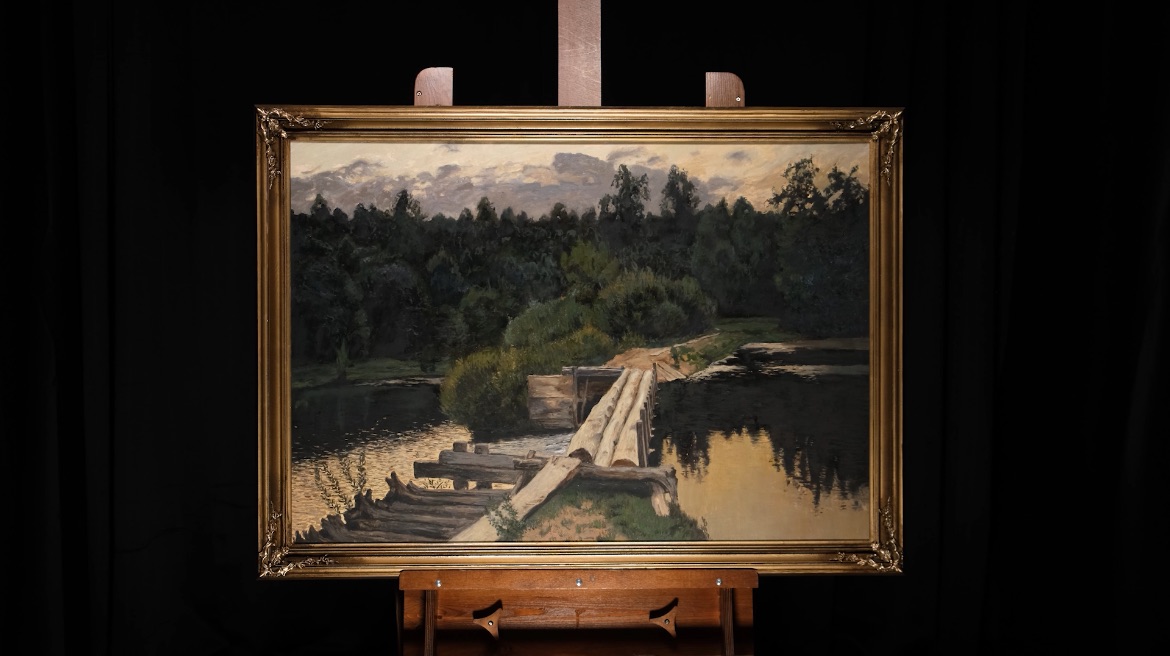 Исаак Левитан «У омута» смотреть онлайн