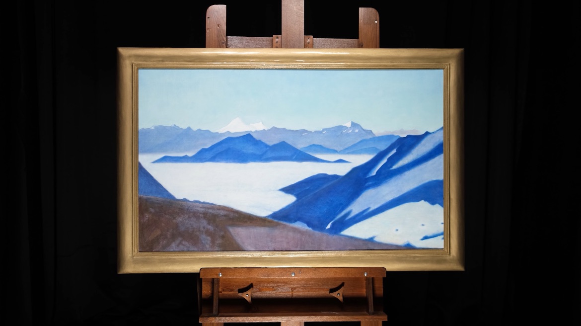 Николай Рерих «Туман в горах. Гималаи»