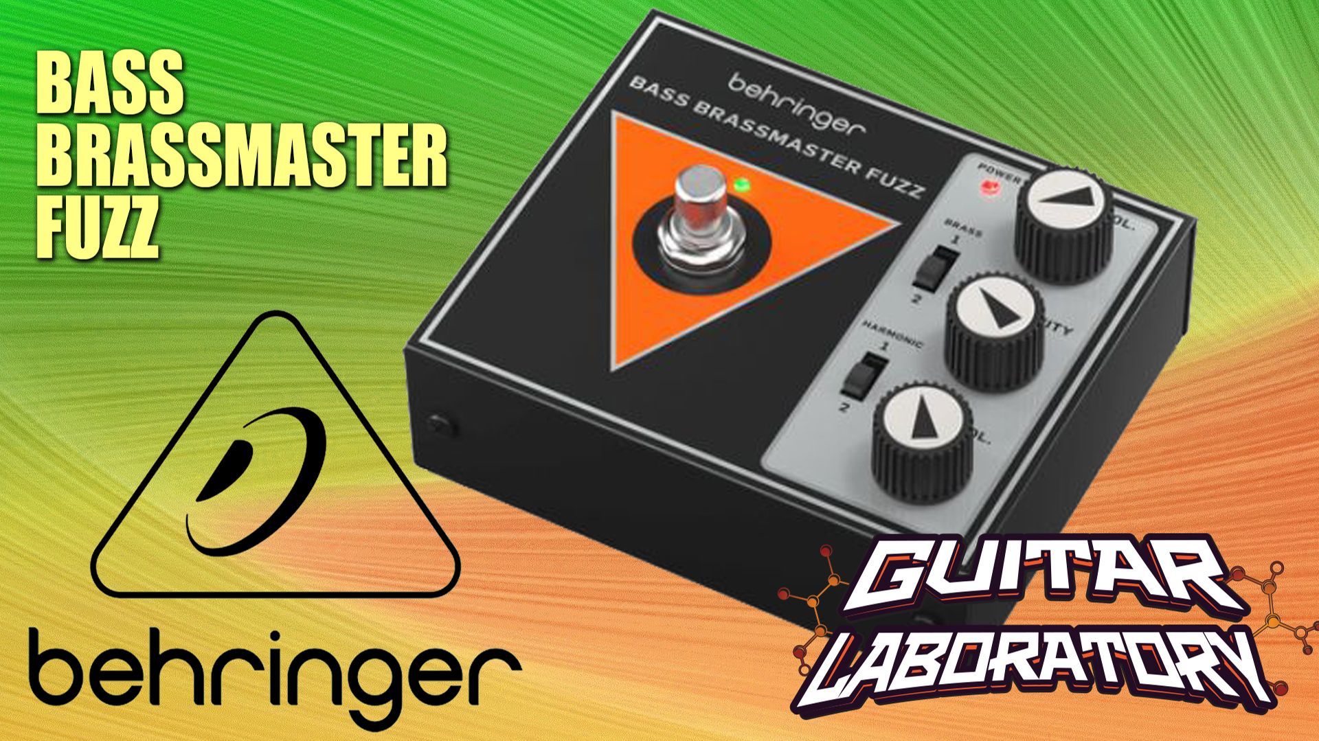 BEHRINGER BASS BRASSMASTER FUZZ - фузз для гитары и баса