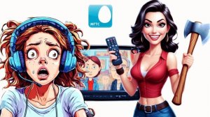 Мошенница из "МГТС" мешает нам с дедом смотреть Ворониных 📺👀🙃