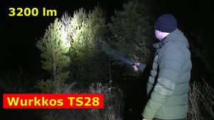 Wurkkos TS28 Карманный дальнобой! 3200 Lm и НЕДОРОГО!!!