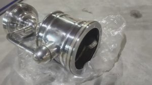 Полуторакилограммовый светильник из латуни Covali