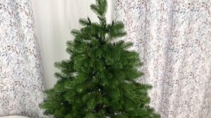 Настольная елка с лампочками Королева Леса 90 см в мешочке, ЛИТАЯ 100%, КЛСО-90