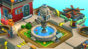 Tiny Robots Portal Escape | Площадь Парящих Городов | Прохождение