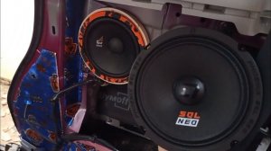 Установка новой акустики DL Audio Phoenix SQL Neo 165 в Toyota Tank
