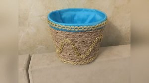 Корзинка. Плетение из бумаги для выпечки.