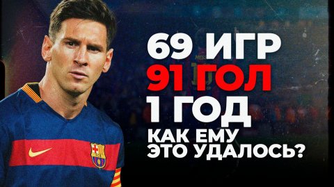 Уникальный сезон Месси, который изменил ФУТБОЛ!