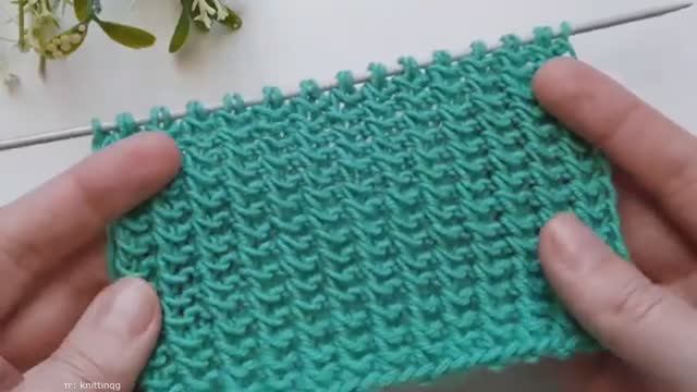 Легкий узор спицами - Вязание спицами