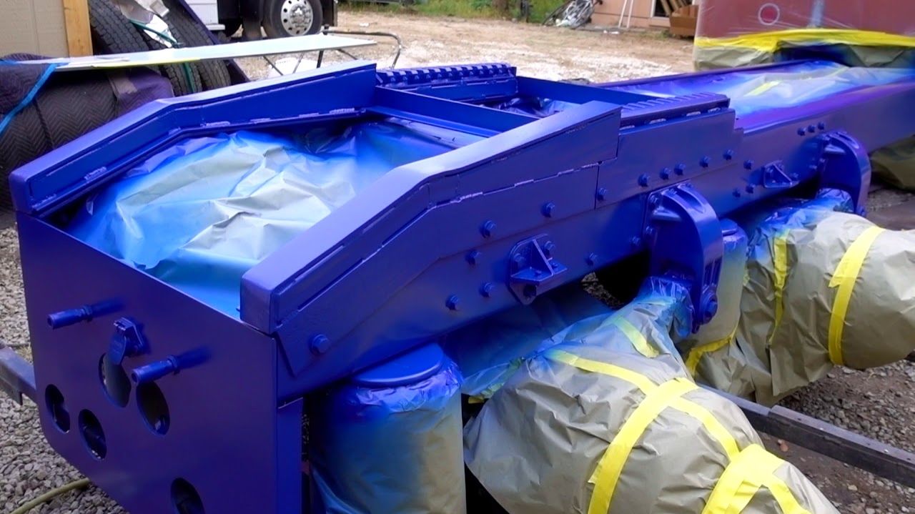 Дальнобой. США. Покраска рамы на Бизоне смотреть онлайн