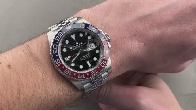 Rolex GMT-Master II "Pepsi" Jubilee Bracelet 126710BLRO