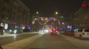 НОВОГОДНИЙ  пр. МИРА  КРАСНОЯРСК