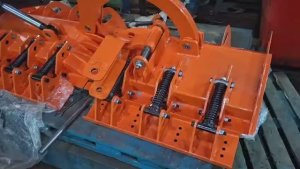 Процесс изготовления U образного отвала