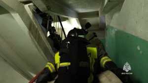 Камчатские пожарные тренировались тушить турбогенератор на стратегически важном объекте