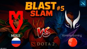 МАУЗА В ПОЛНОМ СОСТАВЕ НА БЛАСТЕ | Mouz vs Xtreme Gaming (BO1) BLAST Slam 5
