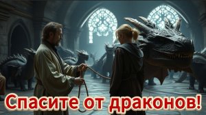 📖ПОЛНАЯ АУДИОКНИГА📖СПАСИТЕ ОТ ДРАКОНОВ❤️🍷 ЛЮБОВНЫЕ ФЕНТЕЗИ🍷