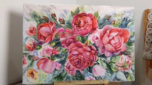 Моя акварель, обзор арт покупок за ноябрь. Что нарисовала новыми красками.