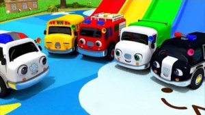 Колеса в автобусе - Детские песенки - Детские стишки и песенки для