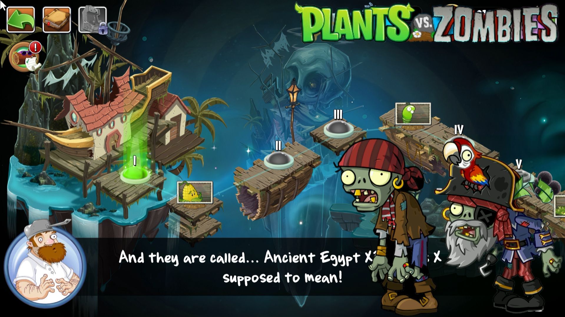 😱100 дней в Пиратских Морях в Plants VS Zombies 2! ПВЗ, Прохождение!