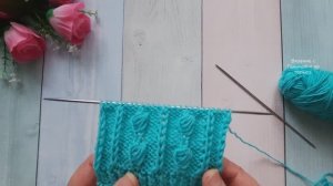 Красивый узор с ракушками..