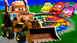 Машинки летают и прыгают! Развивающие мультики Машины помощники. Мультфильмы про машинки