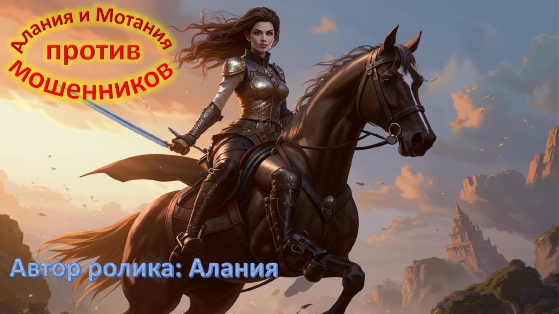 Алания против мошенников. Губорвань попалась и на час осталась)