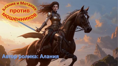 Алания против мошенников. Губорвань попалась и на час осталась)