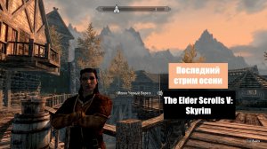 The Elder Scrolls V: Skyrim - Нытьё про ютуб - Осенняя хандра - Полное прохождение - Pt.11