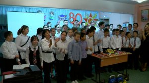 Активисты Народного фронта Хакасии встретились с воспитанниками школы-интерната