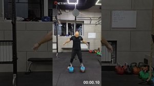 Скоков Никита. Длинный цикл 3 мин. Вес 77кг.