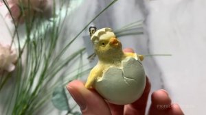 Подвесное украшение "УРА! Я ВЫЛУПИЛСЯ!", полистоун, 5 см, MCE40068