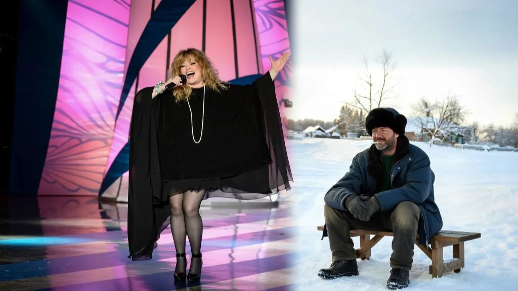 К Алле Пугачёвой во время концерта подошёл БОМЖ И ОБНЯЛСЯ С НЕЙ