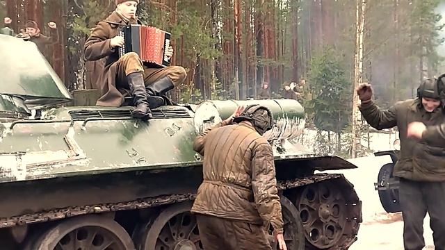 Василий Тёркин. На привале.