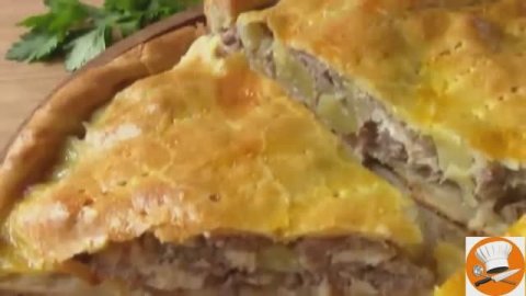 Мясной пирог