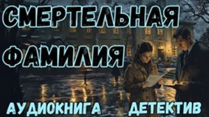 АУДИОКНИГА ДЕТЕКТИВ: СМЕРТЕЛЬНАЯ ФАМИЛИЯ СЛУШАТЬ
