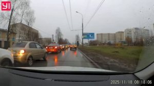 Осеннее дождливое утро, Йошкар-Ола, ноябрь 2025