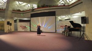 Только Русь, только ею живу. . Исполняет Нина Сапунова., За роялем Татьяна Уваркова.