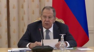 С.В.Лавров на заседании коллегий МИД России и МИД Белоруссии, Москва, 25 ноября 2025 года