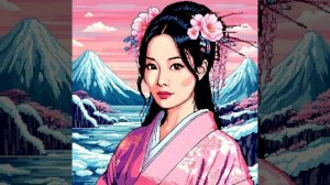 ЯПОНСКАЯ ДЕВУШКА В СТИЛЕ ДЕНДИ