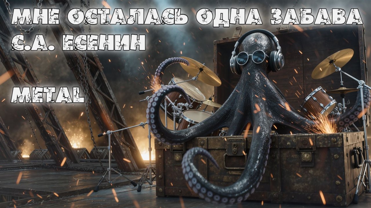 С.А. Есенин - Мне осталась одна забава (Metal)