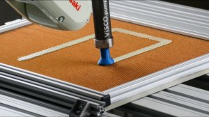 Робот (нанесние клея в соты)