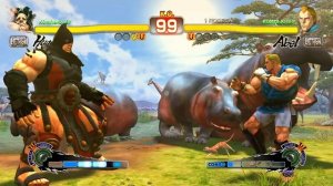 Ultra Street Fighter IV Hugo VS Abel