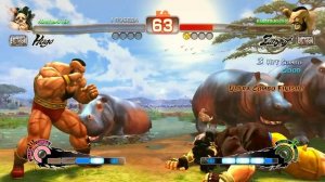 Ultra Street Fighter IV Hugo VS Zangief