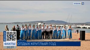 В межсезонье 18 зимних пляжей обустроили на побережье Геленджика