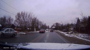 Съёмка видеорегистратора TrendVision Victory днём.