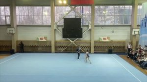 Смешанная пара 14+ лет, Симороз Виктория и Куликов Максим, МАУ ДО СОШ №1, Темповое упражнение