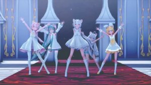 Miku Hatsune - Kimagure Mercy (Haku, Rin Kagamine, Aina Harukaze, Luka Megurine Dance)